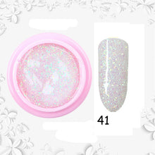 Load image into Gallery viewer, 8ml nail glitter Sequins powder uv gel polish hybrid semi permanent soak off led nail gel varnish long lasting nail Lacquer
