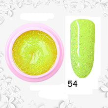 Load image into Gallery viewer, 8ml nail glitter Sequins powder uv gel polish hybrid semi permanent soak off led nail gel varnish long lasting nail Lacquer
