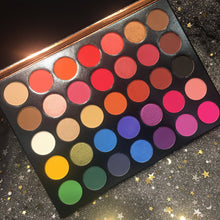 Load image into Gallery viewer, Beauty Glazed 35 Color Studio matte Eyeshadow Power Palette Glitter Highlighter Shimmer Make up Pigment Eye Shadow Pallete
