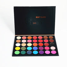 Load image into Gallery viewer, Beauty Glazed 35 Color Studio matte Eyeshadow Power Palette Glitter Highlighter Shimmer Make up Pigment Eye Shadow Pallete
