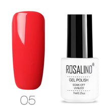 Load image into Gallery viewer, ROSALIND Gel Nail Polish Semi Permanent Nail Art Base And Top Coat Hybrid Varnishes All For Manicure Gel Lacquer Polish Primer
