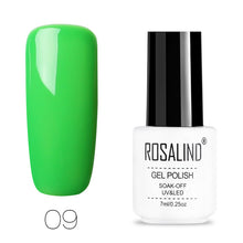 Load image into Gallery viewer, ROSALIND Gel Nail Polish Semi Permanent Nail Art Base And Top Coat Hybrid Varnishes All For Manicure Gel Lacquer Polish Primer
