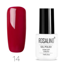 Load image into Gallery viewer, ROSALIND Gel Nail Polish Semi Permanent Nail Art Base And Top Coat Hybrid Varnishes All For Manicure Gel Lacquer Polish Primer
