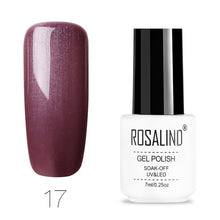 Load image into Gallery viewer, ROSALIND Gel Nail Polish Semi Permanent Nail Art Base And Top Coat Hybrid Varnishes All For Manicure Gel Lacquer Polish Primer
