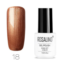 Load image into Gallery viewer, ROSALIND Gel Nail Polish Semi Permanent Nail Art Base And Top Coat Hybrid Varnishes All For Manicure Gel Lacquer Polish Primer
