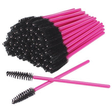 Load image into Gallery viewer, 50Pcs Eyelash Brushes Makeup Brushes Disposable Mascara Wands Applicator Spoolers Eye Lashes Cosmetic Brush Makeup Tools
