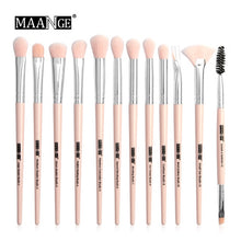 Load image into Gallery viewer, 12 Pcs/lot Makeup Brushes Set Eye Shadow Brushes Blending Eyeliner Eyelash Eyebrow Brushes for Makeup Brochas Maquillaje
