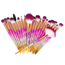 Load image into Gallery viewer, 20Pcs Diamond Makeup Brushes Set Powder Foundation Blush Blending Eye shadow Lip Cosmetic Beauty Make Up Brush Pincel Maquiagem
