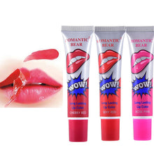 Load image into Gallery viewer, 6 Colors Amazing Moisturizer Lip Gloss Waterproof Makeup Lip Stick Long Lasting Liquid Lipstick Tint Tear Pull Lipgloss TLSM2
