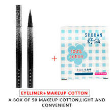 Load image into Gallery viewer, CHENJI 1PC Waterproof Liquid Eyeliner 2 Color Black Eyeliner Set Beauty Eye Makeup Long-lasting Eye Liner Pencil Korean makeup
