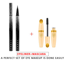 Load image into Gallery viewer, CHENJI 1PC Waterproof Liquid Eyeliner 2 Color Black Eyeliner Set Beauty Eye Makeup Long-lasting Eye Liner Pencil Korean makeup
