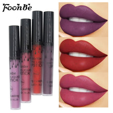 Load image into Gallery viewer, Makeup Lip Gloss Maquillaje Matte Lipstick Gifts for Women Make up Lipgloss Nude Liquid Lip Stick Clear Lip Tint Red Lip Balm
