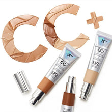 Load image into Gallery viewer, Face Concealer it cosmetics CC+ Cream SPF 50 Full Cover Medium or Light Hide Blemish Corrector Makeup Whitening Cosmetics
