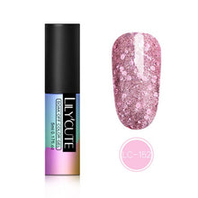 Load image into Gallery viewer, LILYCUTE Nail Art Gel 5ML Pure Nail Color UV LED Gel Nail Polish Long-lasting Macaron Soak off Varnish Gel Lacquer Nail Art DIY
