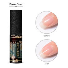 Load image into Gallery viewer, MEET ACROSS Color UV Gel Nail Polish Matte Effect Nail Gel Need Matte Top Coat Soak Off Nail Art Gel Varnish Lacquer Manicure
