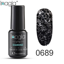 Load image into Gallery viewer, Inagla Nail Polish 8ml Diamond Series Varnish Glitter Nail Art Lacquer Polish Hybrid Varnish Gel Polish 108 UV Color Gel Vernis
