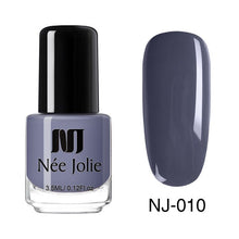 Load image into Gallery viewer, NEE JOLIE Summer Glitter Nail Polish 3.5ML Ordinary Nail Lacquer Mirror Effect Fast Dry Polish Varnish for Nail Art Decorations
