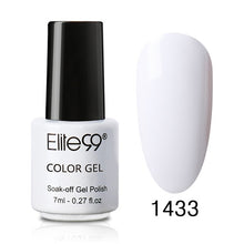Load image into Gallery viewer, Elite99 Nail Gel Polish 7ML Hybrid Nail Art Semi Permanent gel varnishes Soak Off Top White Gel Lacquer Nail Art Lacquer Polish
