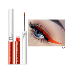 Load image into Gallery viewer, 15 Color Long Lasting Liquid Eyeliner Makeup Waterproof  Fast Dry Liquid Eyeliner Matte Multicolor Eye Liner TSLM1
