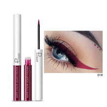 Load image into Gallery viewer, 15 Color Long Lasting Liquid Eyeliner Makeup Waterproof  Fast Dry Liquid Eyeliner Matte Multicolor Eye Liner TSLM1
