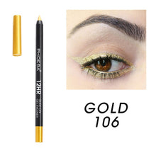 Load image into Gallery viewer, 12 Colors Eye Liner Fashion Matte Eyeliner Pen Long Lasting Waterproof Natural Eyeliner White Eyeliner TSLM1
