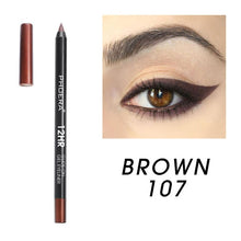 Load image into Gallery viewer, 12 Colors Eye Liner Fashion Matte Eyeliner Pen Long Lasting Waterproof Natural Eyeliner White Eyeliner TSLM1
