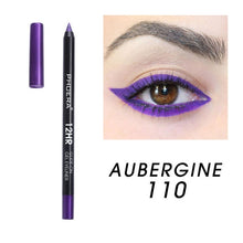 Load image into Gallery viewer, 12 Colors Eye Liner Fashion Matte Eyeliner Pen Long Lasting Waterproof Natural Eyeliner White Eyeliner TSLM1
