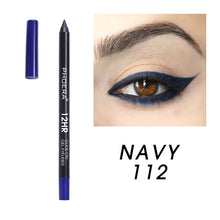 Load image into Gallery viewer, 12 Colors Eye Liner Fashion Matte Eyeliner Pen Long Lasting Waterproof Natural Eyeliner White Eyeliner TSLM1
