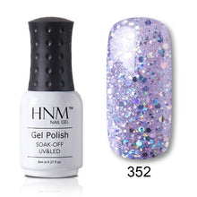 Load image into Gallery viewer, HNM 8ML 28 Rough Color Nail Polish Hybrid Varnish Lucky Lacquer GelLak Gelpolish Semi Permanent Stamping Primer Enamel Soak Off
