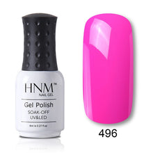 Load image into Gallery viewer, HNM 8ML 28 Rough Color Nail Polish Hybrid Varnish Lucky Lacquer GelLak Gelpolish Semi Permanent Stamping Primer Enamel Soak Off
