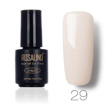 Load image into Gallery viewer, ROSALIND NEW P+Black Bottle 7ml Blossom Nail Polish DIY Nail Gel for Nail Salon Long-Lasting Nail Polish Lacquer Semi Permanent
