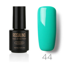 Load image into Gallery viewer, ROSALIND NEW P+Black Bottle 7ml Blossom Nail Polish DIY Nail Gel for Nail Salon Long-Lasting Nail Polish Lacquer Semi Permanent
