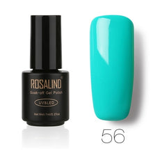 Load image into Gallery viewer, ROSALIND NEW P+Black Bottle 7ml Blossom Nail Polish DIY Nail Gel for Nail Salon Long-Lasting Nail Polish Lacquer Semi Permanent
