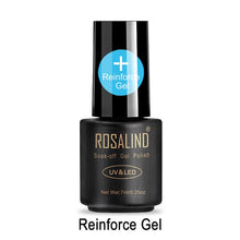 Load image into Gallery viewer, ROSALIND Nail Polish 7ML 58 Color Series Gel Nail Polish Nail Art UV LED Soak-off Gel Lacquer Vernis Semi Permanent Gel Varnish
