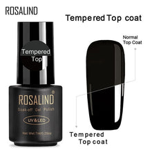 Load image into Gallery viewer, ROSALIND Nail Polish 7ML 58 Color Series Gel Nail Polish Nail Art UV LED Soak-off Gel Lacquer Vernis Semi Permanent Gel Varnish
