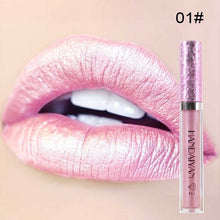 Load image into Gallery viewer, 2018 Wholesale Makeup Liquid Shimmer Lipstick Lip Gloss Waterproof Long Lasting Lipgloss Tint Glitter Baton Mate Lips Make Up
