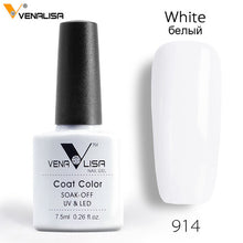 Load image into Gallery viewer, 7.5ml VENALISA Nail Gel Polish High Quality Nail Art Salon 60 Colors Soak off UV LED Nail Gel Varnish Camouflage Color Lacquer
