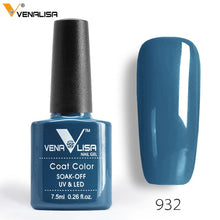 Load image into Gallery viewer, 7.5ml VENALISA Nail Gel Polish High Quality Nail Art Salon 60 Colors Soak off UV LED Nail Gel Varnish Camouflage Color Lacquer
