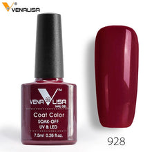 Load image into Gallery viewer, Venalisa 7.5ml soak off gel nail polish canni nail supply wholesale uv gel lacquer led color nail art glitter polish lamp
