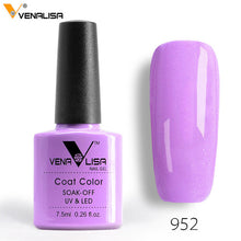 Load image into Gallery viewer, Venalisa 7.5ml soak off gel nail polish canni nail supply wholesale uv gel lacquer led color nail art glitter polish lamp
