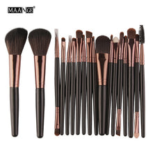 Load image into Gallery viewer, MAANGE 6/15/18Pcs Makeup Brushes Tool Set Cosmetic Powder Eye Shadow Foundation Blush Blending Beauty Make Up Brush Maquiagem
