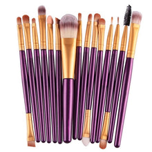 Load image into Gallery viewer, MAANGE 6/15/18Pcs Makeup Brushes Tool Set Cosmetic Powder Eye Shadow Foundation Blush Blending Beauty Make Up Brush Maquiagem
