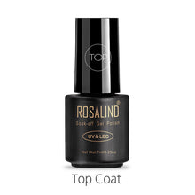 Load image into Gallery viewer, ROSALIND Nail Gel Polish 7ML Hybrid Nail Art Semi Permanent gel varnishes Soak Off Top White Gel Lacquer
