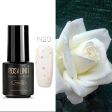 Load image into Gallery viewer, ROSALIND Nail Gel Polish 7ML Hybrid Nail Art Semi Permanent gel varnishes Soak Off Top White Gel Lacquer
