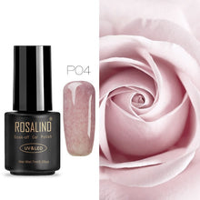 Load image into Gallery viewer, ROSALIND Nail Gel Polish 7ML Hybrid Nail Art Semi Permanent gel varnishes Soak Off Top White Gel Lacquer
