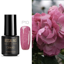 Load image into Gallery viewer, ROSALIND Nail Gel Polish 7ML Hybrid Nail Art Semi Permanent gel varnishes Soak Off Top White Gel Lacquer
