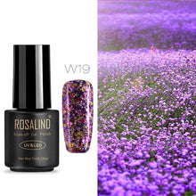 Load image into Gallery viewer, ROSALIND Nail Gel Polish 7ML Hybrid Nail Art Semi Permanent gel varnishes Soak Off Top White Gel Lacquer
