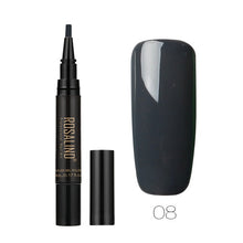 Load image into Gallery viewer, ROSALIND 5ml Nail Polish Pen Need Cured by UV LED Lamp Soak-Off White Color for nal art Gel Lacquer
