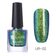 Load image into Gallery viewer, UR SUGAR 6ML Chameleon Nail Polish Romantic Heart Fiery Love Sequins Nail Lacquer Varnish
