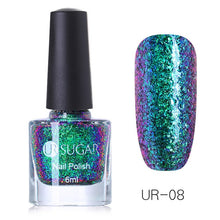 Load image into Gallery viewer, UR SUGAR 6ML Chameleon Nail Polish Romantic Heart Fiery Love Sequins Nail Lacquer Varnish
